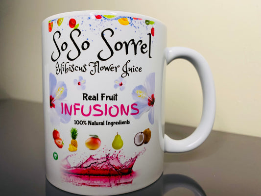 SoSo Sorrel Fruit Infusions, Gift Mug